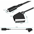 Miniatyrbild 3 av 4: Scart-omvandlare till HDMI Video Ljud Adapter för HDTV/DVD/Decoder/PS3/PAL/NTSC