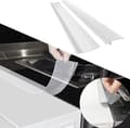 Transparent Spislist - Håll Rent Mellan Spis och Köksbänk, 61.5 cm 2-pack 2-pak