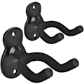 Miniatyrbild 1 av 5: Väggmonterat gitarrhängare för akustisk gitarr, elgitarr, klassisk gitarr, bas och ukulele (2-PACK)