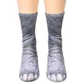 3D Fun Unisex Stretch Print Dyre Runde Sokker Elephant