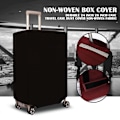 Miniatyrbild 2 av 5: Non-woven Cover Slitstarkt anti-scratch Resväska Skydd Vattentätt Bagage Skyddsfodral Wine Red Wine Red 30 inch