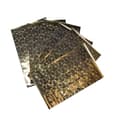 Dekorationsetiketter Guldstjärnor 13mm 288/fp Gold Guld