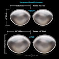 Miniatyrbild 3 av 5: Silikongel BH Inserts Push Up Breast Cups - Klyvning Ecup