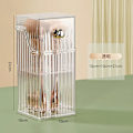 Miniatyrbild 2 av 8: Mode sminkborstehållare förvaringsbox transparent