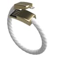 USB til Lightning Lade-armbånd - Elegant Lær Magnetisk Lader Vit