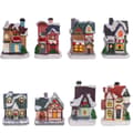 8st Lighted Christmas Village, Lighted Christmas House, Christmas