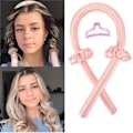 Miniatyrbild 2 av 11: Satin Heatless Curling Set för Hår, Perfekta Lockar, Ingen Skada rose red