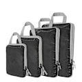Miniatyrbild 1 av 5: Kompressionsförpackningskuber, 4 set ultralätta förpackningskuber för handbagage, reseförpackning för S