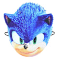 Miniatyrbild 4 av 5: Sonic The Hedgehog Cosplay kostymkläder för barn, pojkar, flickor - Overall + Mask + Handskar 10-14 år = EU 140-164 Jumpsuit + Mask + Handska Jumpsuit + Mask + Handskar 5-6 år = EU 110-116