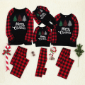 Miniatyrbild 2 av 4: Julpyjamas Matchande familj Pyjamas Set Vuxna Barn Baby Älg Rådjur Kläder Sovkläder Christmas set 1 Men - XL