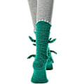 Miniatyrbillede 5 af 5: Kvinders sjove dyrestrømper Nyhed Krokodille Gulvstrømper Christmas Creative 3D strikkede sokker Trendy Shark Socks Krokodille