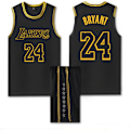 Miniatyrbild 1 av 2: #24 Kobe Bryant Baskettröja Set Lakers Uniform för Barn Vuxna - Svart Y yz XL (165-170CM)