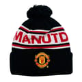 Fodboldklub Strikket Hue (Manchester United Black)
