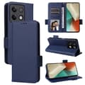 Fodral - Xiaomi - Redmi Note 13 5G - PU-läderfodral - Fullt skydd - Marinblå