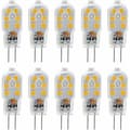 G4 LED-lampor 12V, 1W motsvarande 10W halogen, ej dimbar, 10-pack