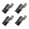 4 stk. bil bakgear backup assist PDC parkeringssensor til BMW E39 E46 E53 E60 E61 E63 E64 E65 E66 E83 6 Black & gray