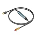 USB til Optisk Lydadapter USB A til Fiberoptisk Lyd SPDIF Port USB til Optisk Lydadapter