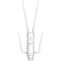 WAVLINK AC1200 Utomhus WiFi Repeater/Extender/Hög-effekt Dubbelfrekvens Accesspunkt med PoE-antenner