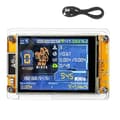 NMMiner NerdMiner+Fodral 945KH/S Hashrate 2.8 Tum Smart Display Bitcoin Crypto Solo Lotteri Miner Uppgraderad NerdMiner