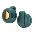Bærbar Clip Køleventilator USB Genopladelig Mini Clip Ventilator Nakke Talje Ventilator Justerbar Luftkøleventilator Green