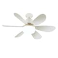 Loftventilator - PRUMYA - 40W - 6 vinger - 3 hastigheder - Stille