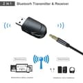 Miniatyrbild 1 av 4: Bluetooth-adapter - SURENHAP - KN330 - Ljudsändare/mottagare - Bluetooth 5.0 - 10m räckvidd