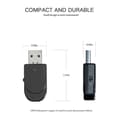 Miniatyrbild 4 av 4: Bluetooth-adapter - SURENHAP - KN330 - Ljudsändare/mottagare - Bluetooth 5.0 - 10m räckvidd