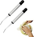 Grapefruktkniv i rostfritt stål, böjd, tandad för Grapefrukt-Yvan