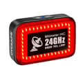 RT02 Cykel Intelligent Radar Baglygte Cykel Smart Bagbremse Sensor Lampe Ebike LED Cykling Sens Black