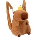 Capybara Rygsæk, Plys Capybara Legetøjstaske til Fest, Ferie, Mænd