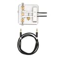 Miniatyrbild 7 av 8: Morse Code Key Dual Paddle Automatic Shortwave Portable CW Morse Telegraph Key for Camping Indoor Silver