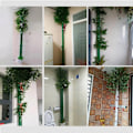 Miniatyrbild 9 av 10: Pipeline Bamboo Forest Cover Simulering Bamboo Pipeline dekorativt cover 2 Inch5pcs
