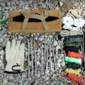 Miniatyrbild 3 av 9: Utomhuscamping verktygssatser förvaringsväska Multifunktionsverktygspåse för strandkapell