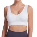 Miniatyrbild 3 av 11: Hollow Sports BH For Women Hudvänliga Bekväma underkläder för inomhusträning Watermelon red 4XL