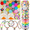 Miniatyrbild 6 av 9: DIY färgglada pärlor Set Handgjorda pärlarmband gör tillbehör för barn flickor 526PCS