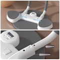 Miniatyrbild 7 av 9: Smart Timing Plank Trainers, Magtränare med handtag, Multifunktionell Push-Up Fitness Board White