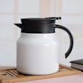 Miniatyrbild 6 av 10: 800/1000 ml thermal vakuumkolv hushållsvärmehåller tekanna för hemkökskontor Smart Warm Black 1000ml