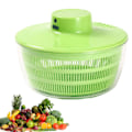 Miniatyrbild 4 av 11: Multifunktionell automatisk dehydrator för grönsakssallad elektrisk salladssnurra Green