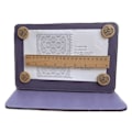 Miniatyrbild 1 av 6: Vikbar karthållare för stickning. Slitstark kartställningsställ för hem/resande Purple