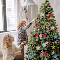 Miniatyrbild 5 av 9: 6/12/24 st glittrande stjärnhänge för julgran Fashionabla festivalfester rekvisita för hemmets sovrum Multicolour 24pcs