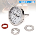 Miniatyrbild 2 av 9: Metal Bar Ölbryggning Termometer 3 Inch Dual Scale Termometer Kit