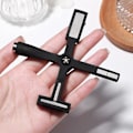 Miniatyrbild 4 av 8: 5 i 1 Cat Eyes Nagelmagneter Tool Stick Heavy Duty Lätt magnetisk Stick för Nail art Black