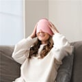 Miniatyrbild 3 av 8: Hydrogel Hot Cold Compress Huvudbonader Portable Comfy Trött avlastande huvudbonader för hemresor Purple