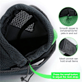 Miniatyrbild 9 av 10: Pet Sling Bag Andas Mesh Justerbar Vadderad rem Outdoor Tote Axelväska för små husdjur Purple L