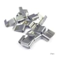 Miniatyrbild 1 av 8: 25/50 st W Typ/Z-typ Växthusklämmor Hållbara glasrutefästen Clips Växthusglasverktyg Z 25pcs