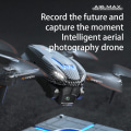 Miniatyrbild 5 av 11: Vikbar trippellins kamera-drönare Optical Flows Positionering Quadcopters för nybörjare Carbon 2 battery
