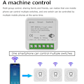 Miniatyrbild 7 av 11: Smart WiFi-fjärrkontroll Strömbrytare Universal Smarts-kontrollknapp för elektrisk utrustning 16A