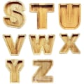 Miniatyrbild 5 av 10: Trämonogram Spargris Stora bokstäver Money Bank initialer Spargris Födelsedagspresent för barn A-Ö O