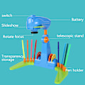 Miniatyrbild 5 av 7: Barn ritningsprojektor Set Batteridriven ritning Lärleksak för barn Pojkar Flickor Blue