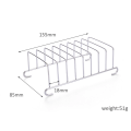 Miniatyrbild 7 av 10: Air Fryer Tillbehör Air Fryer Rack Set med 3 Multi-purpose 7 tum Dubbellagers Rack Metallhållare för köksredskap
